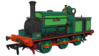 Manning Wardle L Class 'Sir Berkeley' (as Preserved) in Lined Green 0-6-0ST Steam Tank Locomotive