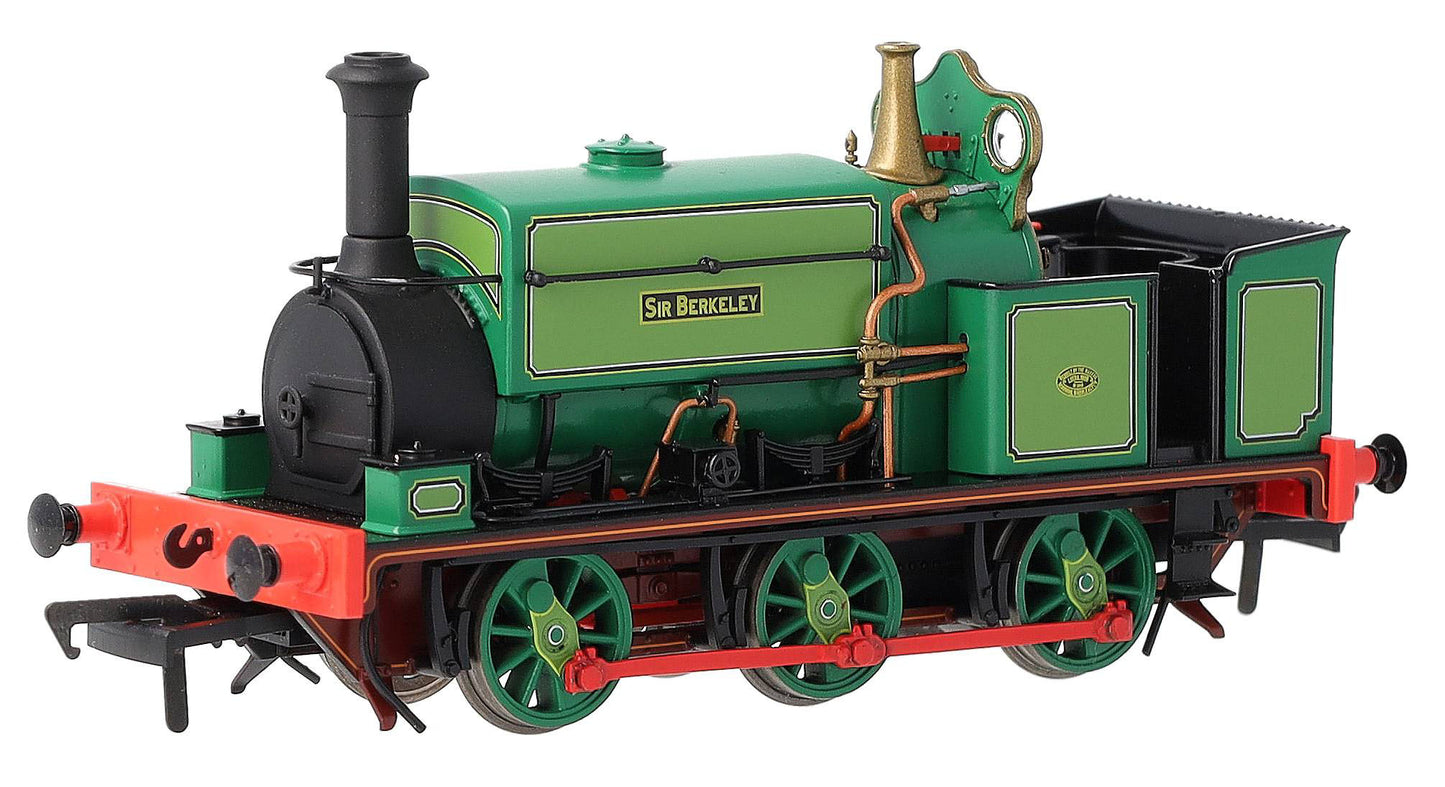 960503 Manning Wardle L Class 'Sir Berkeley' (as Preserved) in Lined Green 0-6-0ST Steam Tank Locomotive - DCC Sound