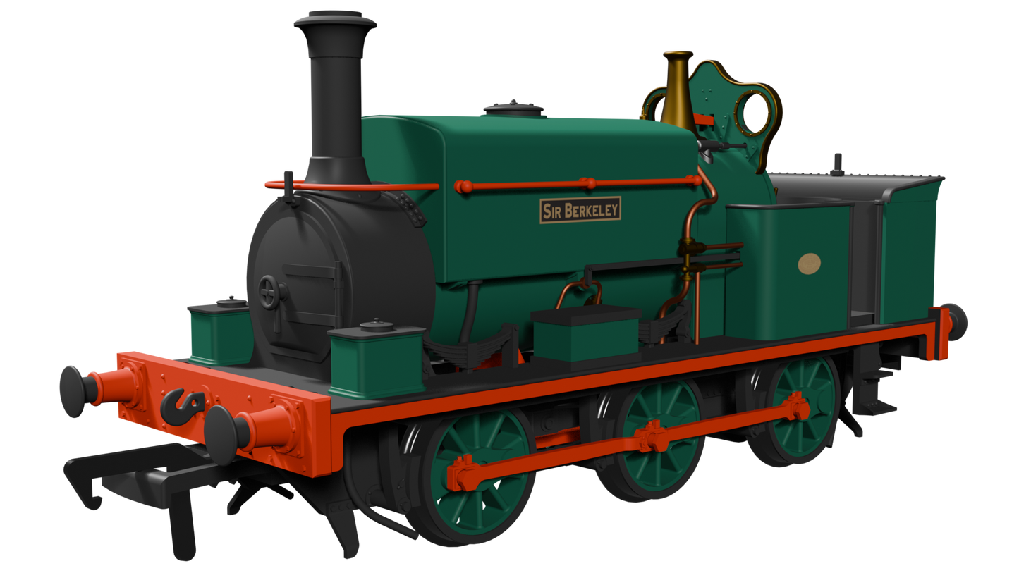 Manning Wardle L Class 'Sir Berkeley (Cranford Condition) in Green 0-6-0ST Steam Tank Locomotive