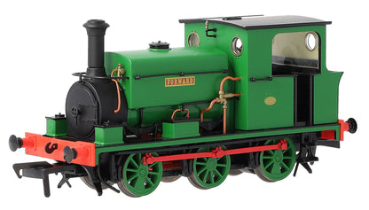 960006 Manning Wardle L Class 'Forward' in Plain Green 0-6-0ST Steam Tank Locomotive