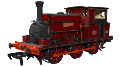 Manning Wardle L Class 'Bombay' in Lined Red 0-6-0ST Steam Tank Locomotive