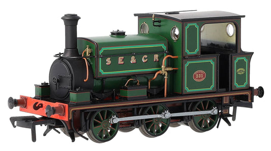 960009 Manning Wardle L Class 'What If' SECR No.331 Fully Lined Wainwright Green 0-6-0ST Steam Tank Locomotive