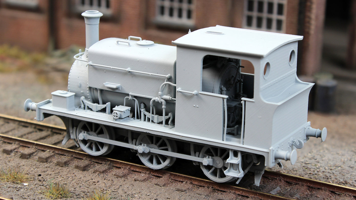 Manning Wardle L Class 'Arthur' in Plain Green 0-6-0ST Steam Tank Locomotive  - DCC Sound