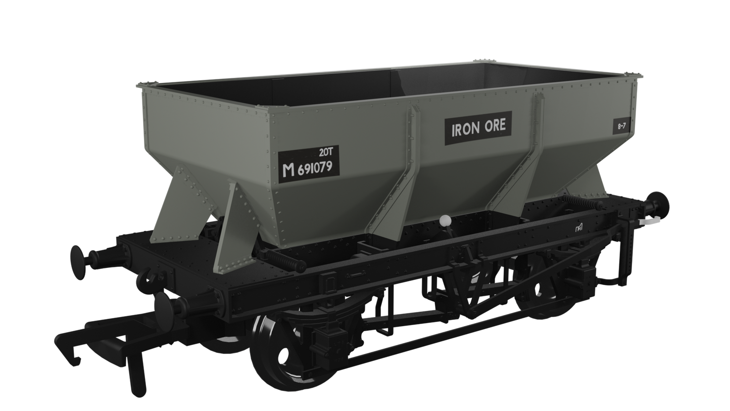 LMS Iron Ore Hopper - BR (Iron Ore) No.M691079