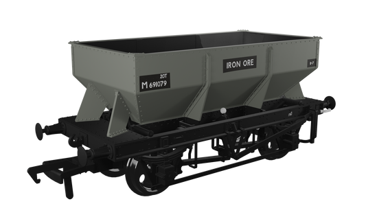 LMS Iron Ore Hopper - BR (Iron Ore) No.M691079