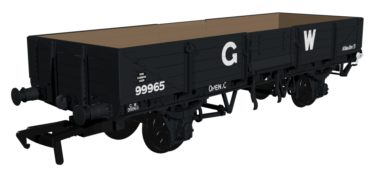 GWR Dia. O19 Open C ‘Tube’ Wagon No.99965