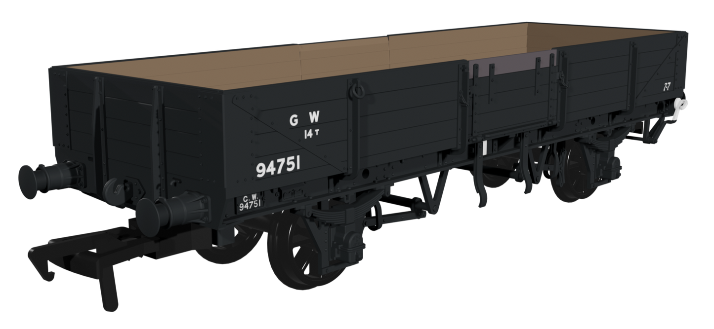 GWR Dia. O19 Open C ‘Tube’ Wagon No.94751