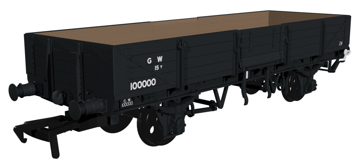 GWR Dia. O19 Open C ‘Tube’ Wagon No.100000