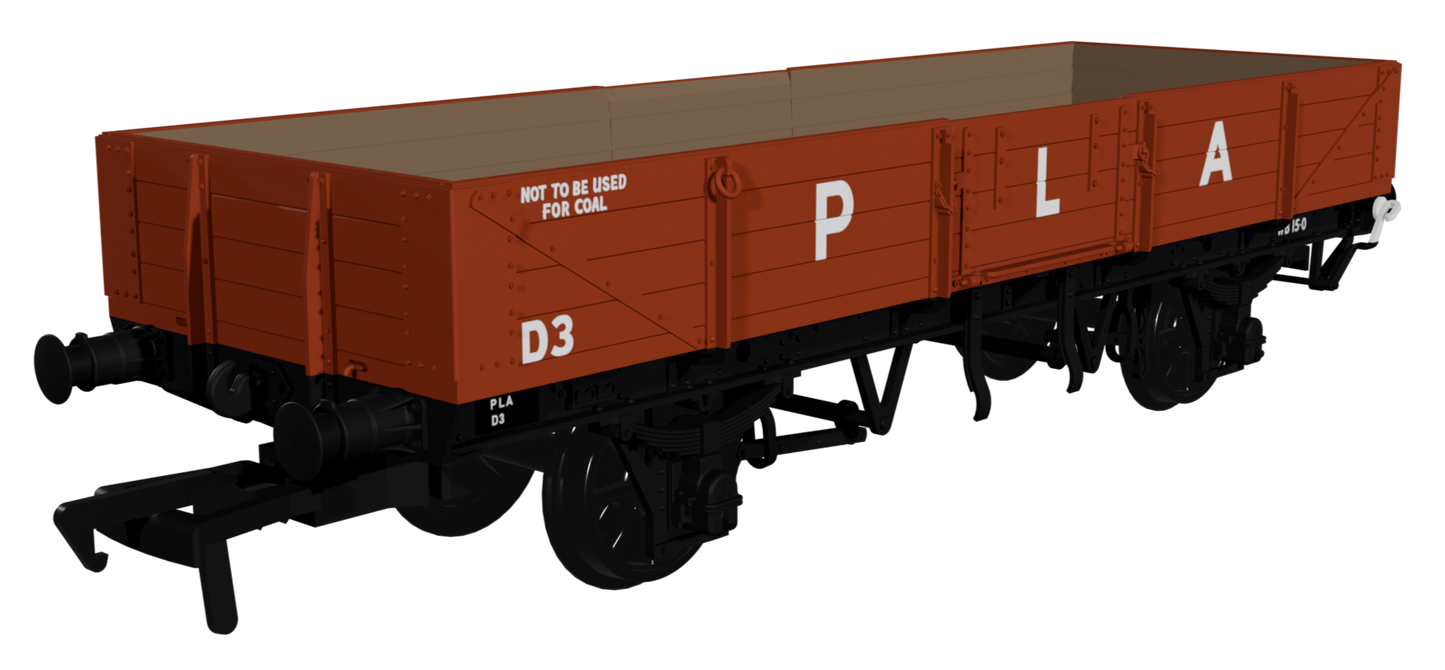 GWR Dia. O19 Open C ‘Tube’ Wagon No.D3