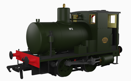 Andrew Barclay Fireless 0-4-0 - Bowaters (Kent) No.2 (Works No. 1962) Steam Locomotive - DCC Sound