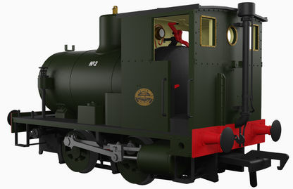 Andrew Barclay Fireless 0-4-0 - Bowaters (Kent) No.2 (Works No. 1962) Steam Locomotive - DCC Sound