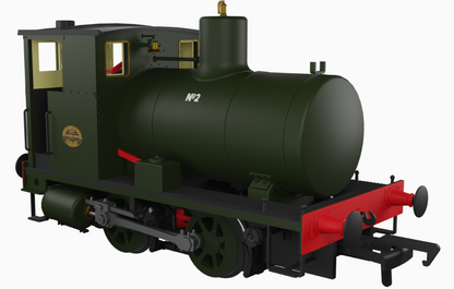 Andrew Barclay Fireless 0-4-0 - Bowaters (Kent) No.2 (Works No. 1962) Steam Locomotive - DCC Sound