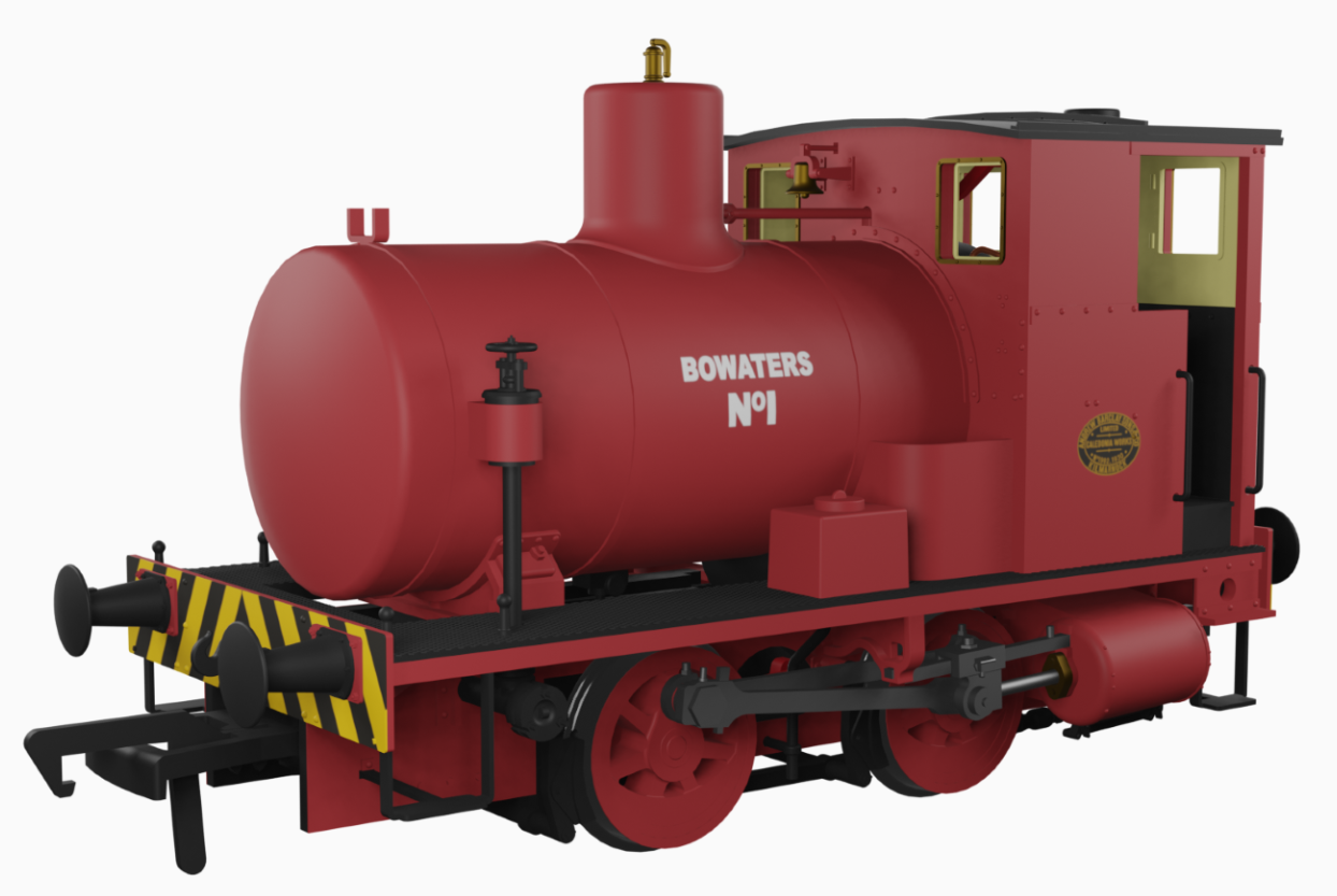 Andrew Barclay Fireless 0-4-0 - Bowaters (Ellesmere) No.1 (Works No. 1982) Steam Locomotive - DCC Sound