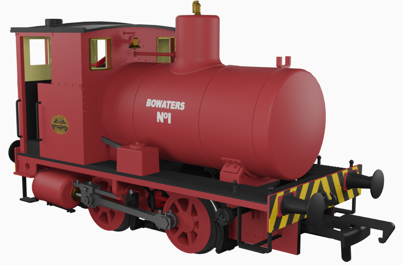 Andrew Barclay Fireless 0-4-0 - Bowaters (Ellesmere) No.1 (Works No. 1982) Steam Locomotive - DCC Sound