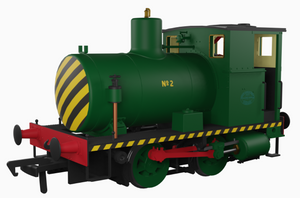 Andrew Barclay Fireless 0-4-0 - Boots No.2 (Works No. 2008) Steam Locomotive