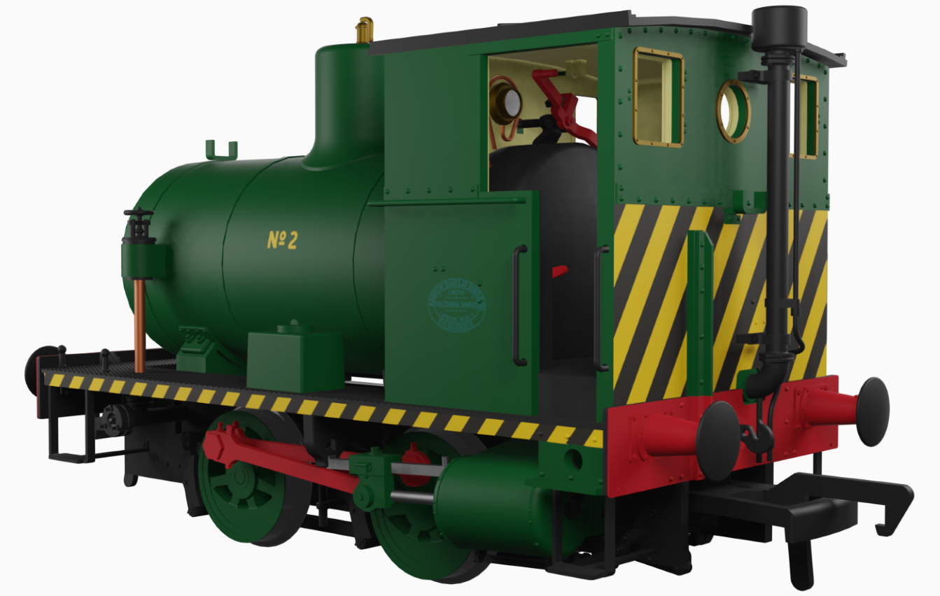 Andrew Barclay Fireless 0-4-0 - Boots No.2 (Works No. 2008) Steam Locomotive - DCC Sound