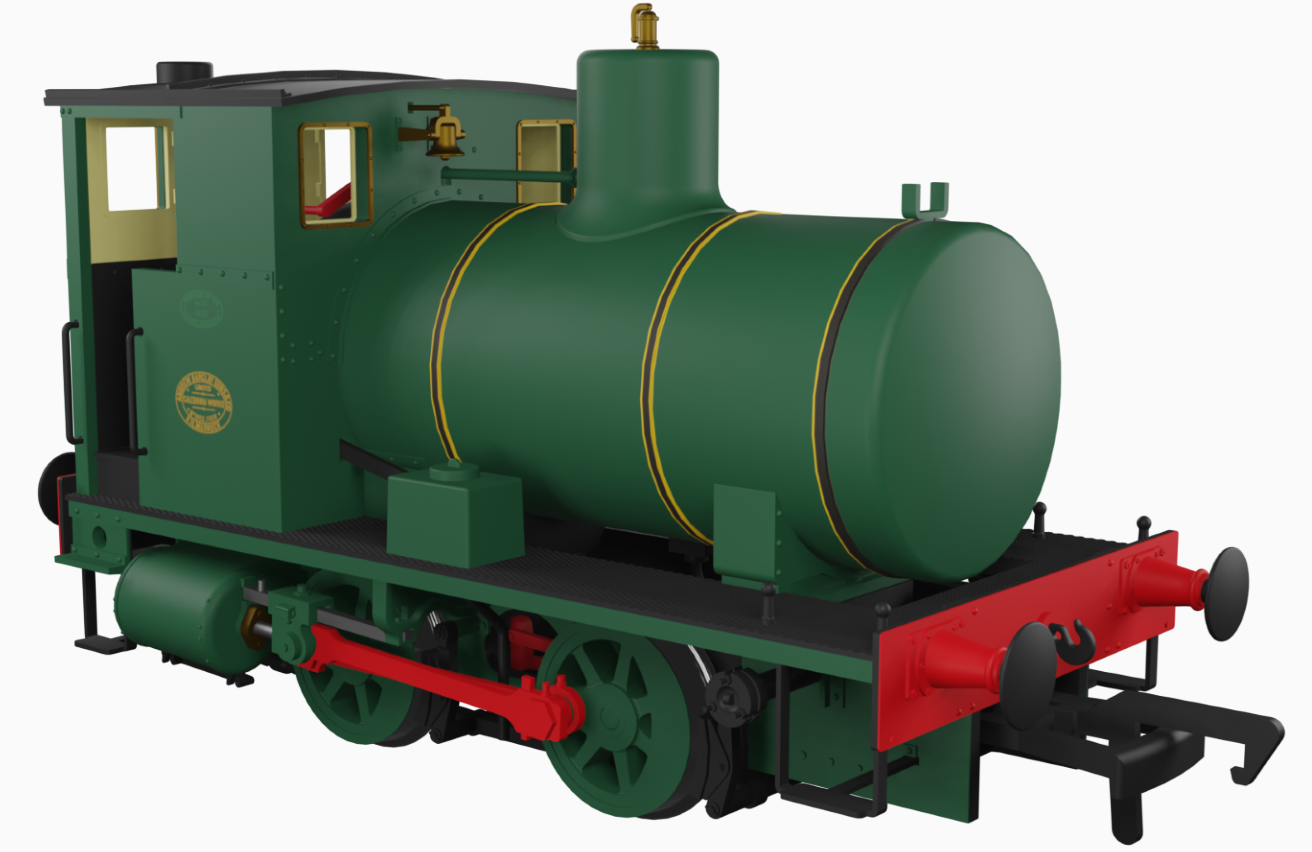 Andrew Barclay Fireless 0-4-0 - Doon Valley Railway (Preserved) (Works No. 1952) Steam Locomotive - DCC Sound