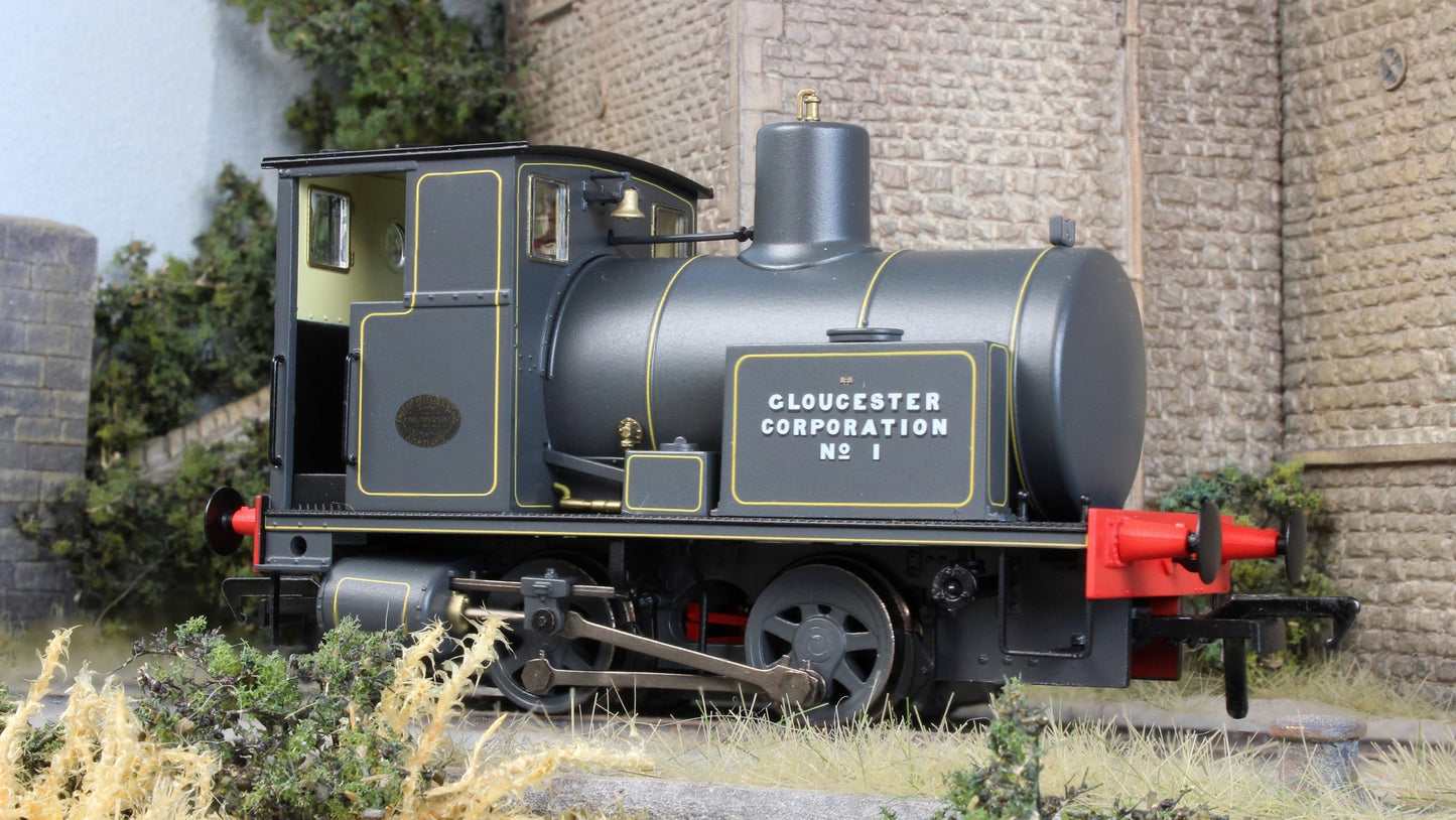 Andrew Barclay Fireless 0-4-0 - Gloucester Corporation (Works No. 2126) Steam Locomotive - DCC Sound