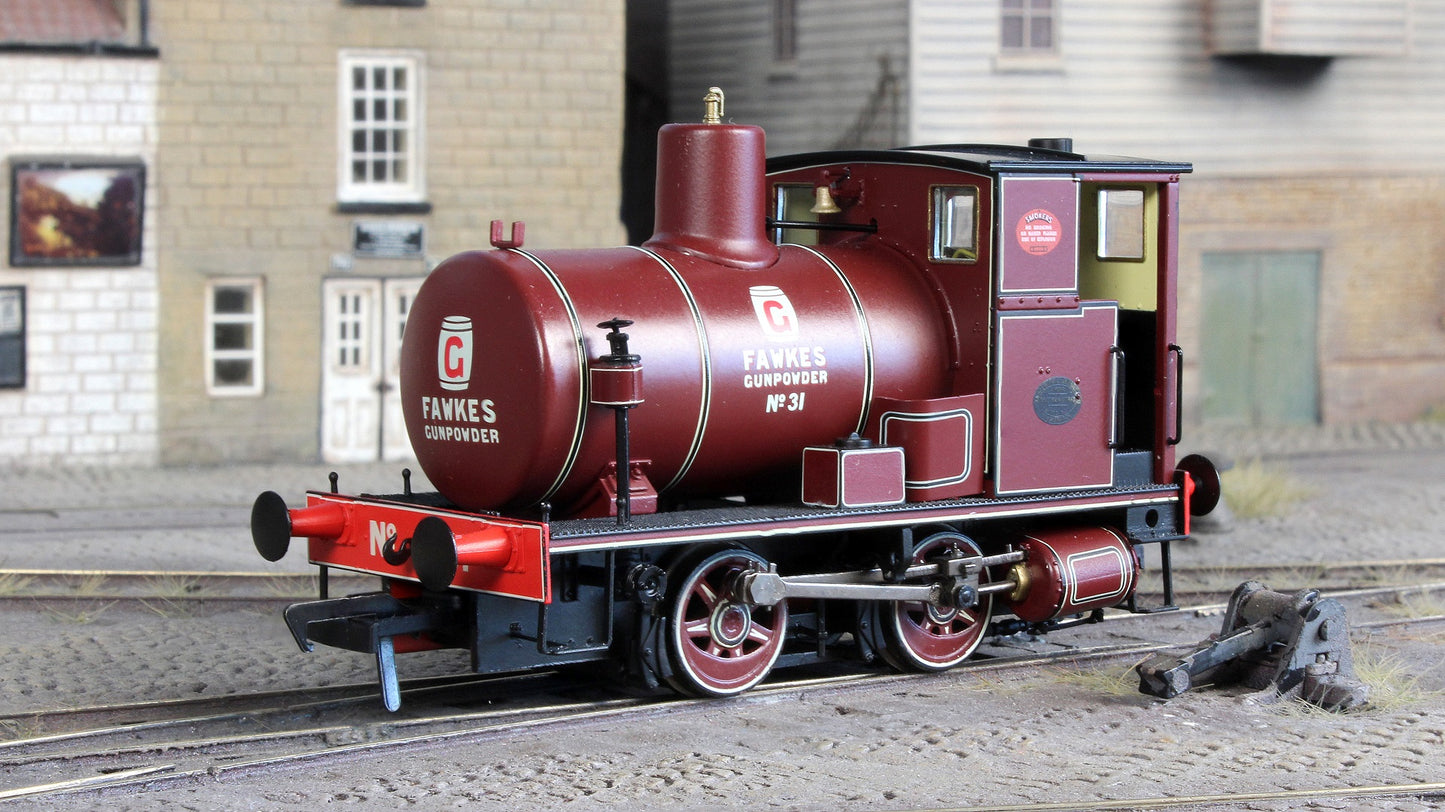 Andrew Barclay Fireless 0-4-0 G. Fawkes Gunpowder Works No.31 Steam Locomotive