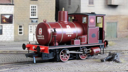 Andrew Barclay Fireless 0-4-0 G. Fawkes Gunpowder Works No.31 Steam Locomotive