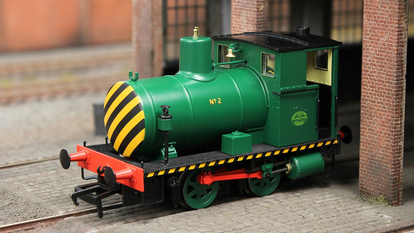 Andrew Barclay Fireless 0-4-0 - Boots No.2 (Works No. 2008) Steam Locomotive - DCC Sound