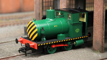 Andrew Barclay Fireless 0-4-0 - Boots No.2 (Works No. 2008) Steam Locomotive - DCC Sound