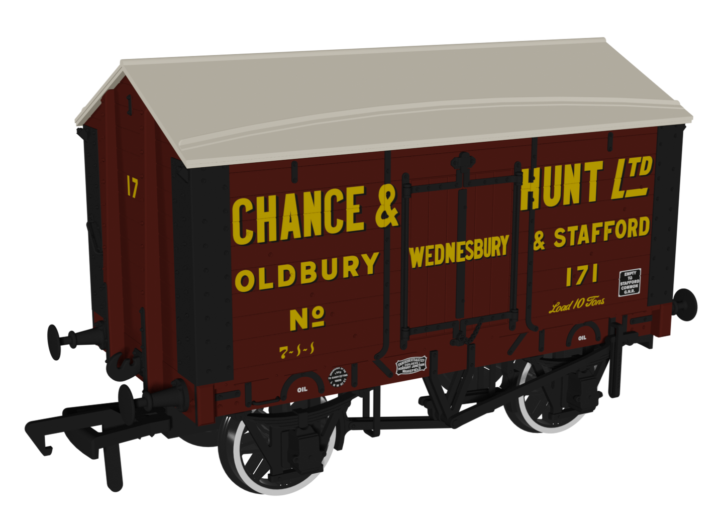 RCH 1907 Private Owner Salt Van - Chance & Hunt No.171