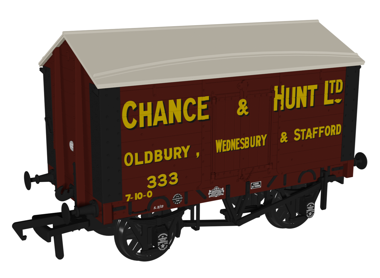 RCH 1907 Private Owner Salt Van - Chance & Hunt No.333