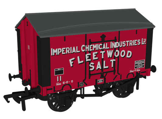 RCH 1907 Private Owner Salt Van - Imperial Chemical Industries Fleetwood Salt No.11