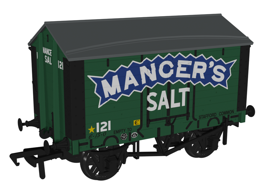 Rapido Trains UK 967607 RCH 1907 Private Owner Salt Van - – Rails