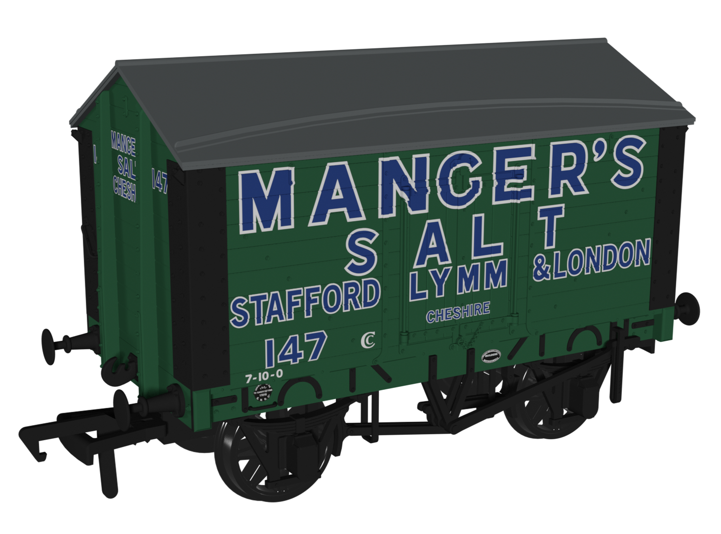 RCH 1907 Private Owner Salt Van - Mangers Salt No.147