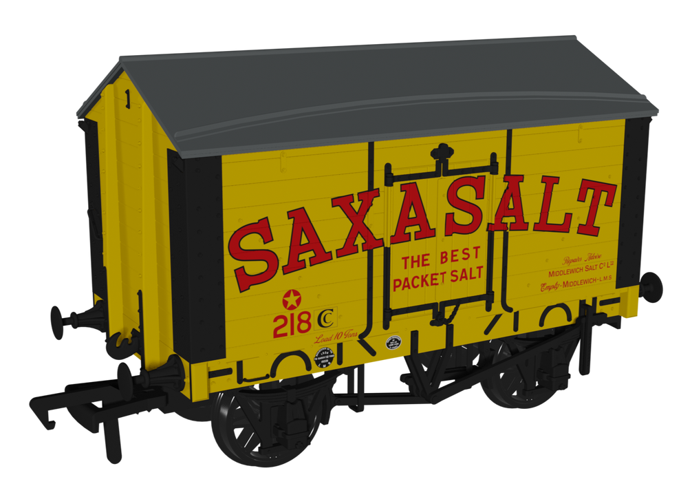 Unit Salt Train Rapido Trains UK 967610 RCH 1907 Private Owner Salt Van - – Rails