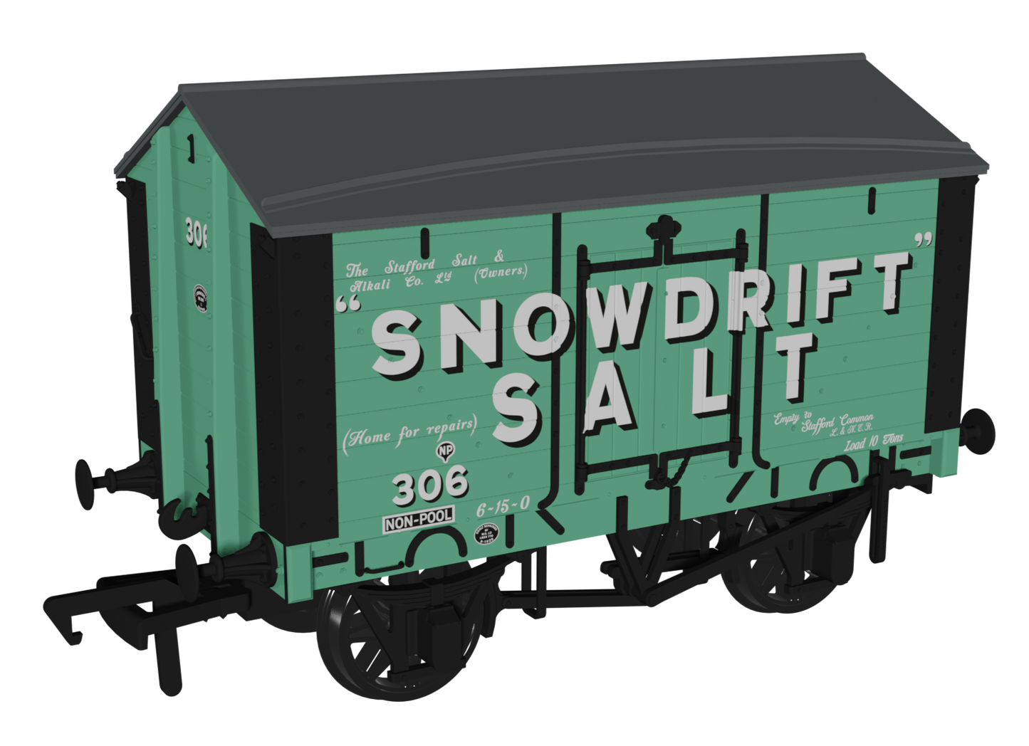 RCH 1907 Private Owner Salt Van - Snowdrift Salt No.306