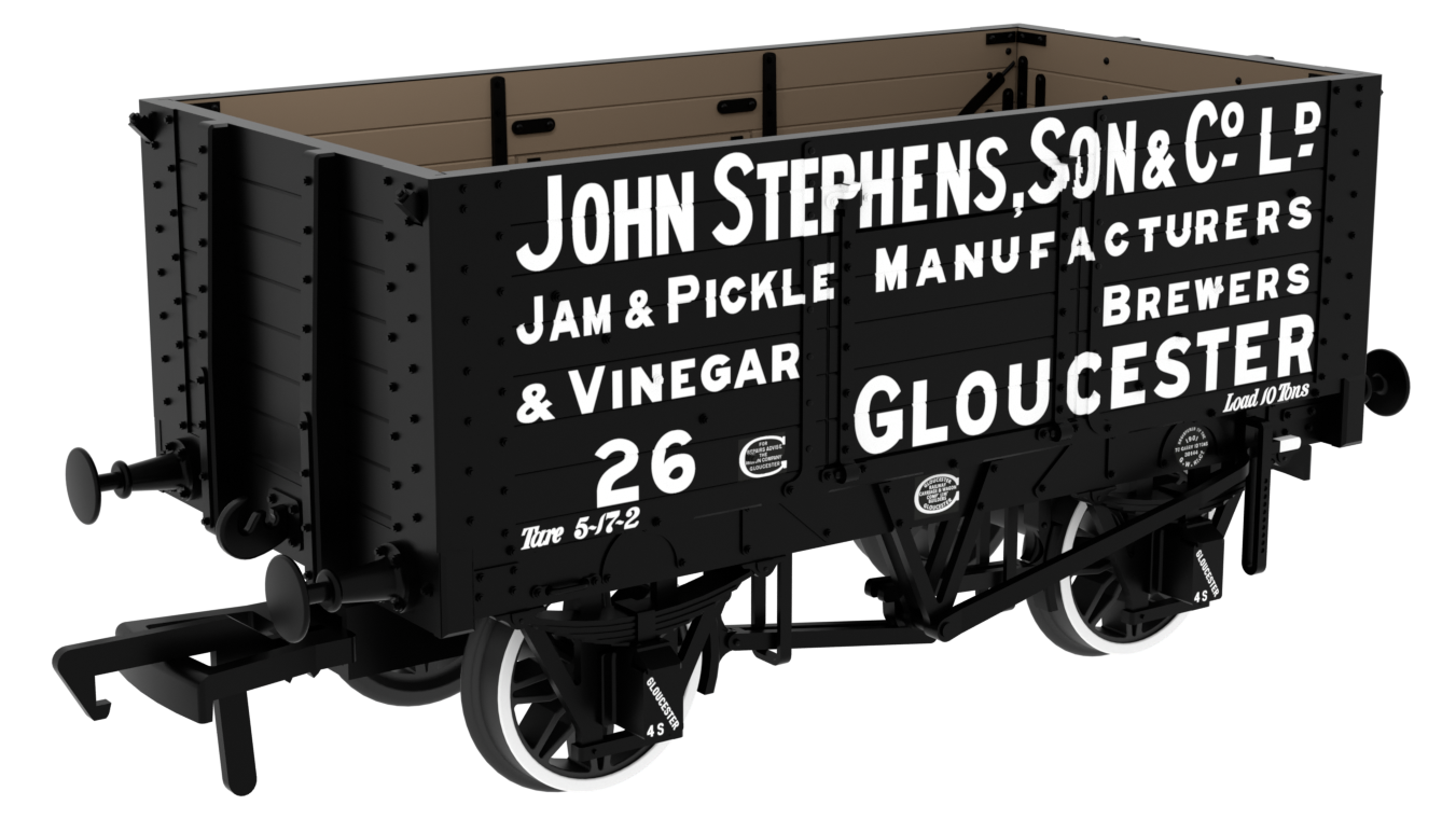 967804 RCH 1907 Spec Open Wagon John Stephens, Son & Co. Ld. No. 26 7-plank wagon with side doors