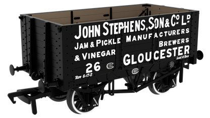 967804 RCH 1907 Spec Open Wagon John Stephens, Son & Co. Ld. No. 26 7-plank wagon with side doors