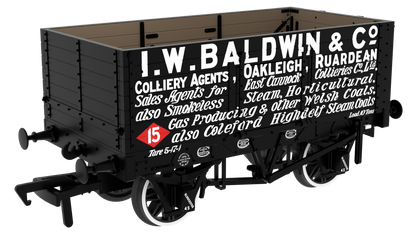 967809 RCH 1907 Spec Open Wagon I. W. Baldwin No. 15 7-plank wagon with side and end doors