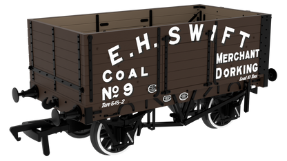 967810 RCH 1907 Spec Open Wagon E. H. Swift No. 9 7-plank wagon with side and end doors