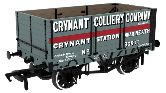 967812 RCH 1907 Spec Open Wagon Crynant Colliery Company No. 305 7-plank wagon with side and end doors