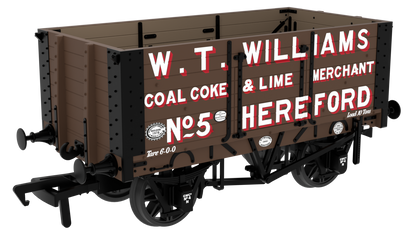 967814 RCH 1907 Spec Open Wagon W. T. Williams No. 5 7-plank wagon with side doors