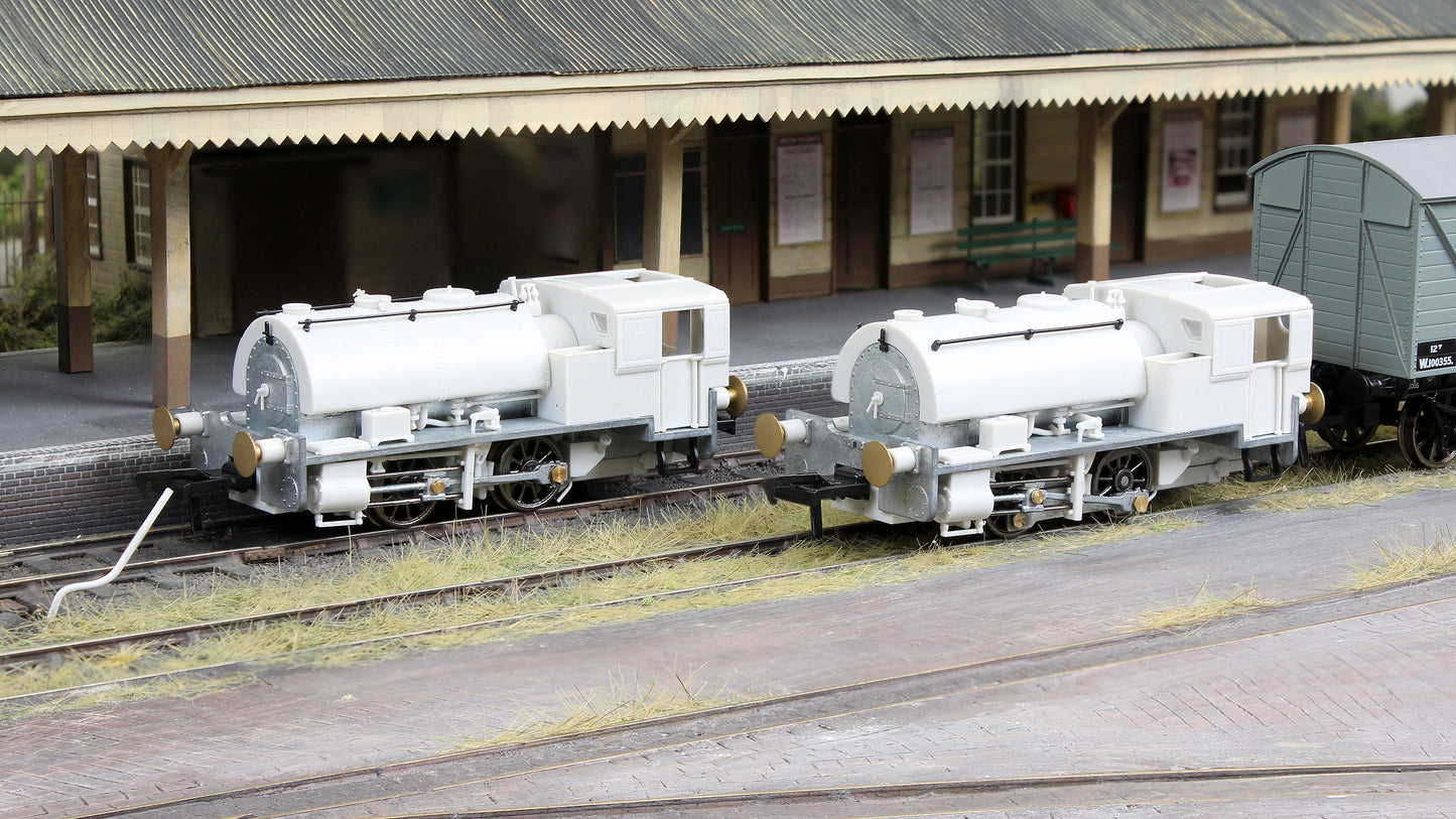 Port of Par Bagnalls Twin Pack - Lined Light Green (As Preserved) Steam Locomotive - DCC Sound