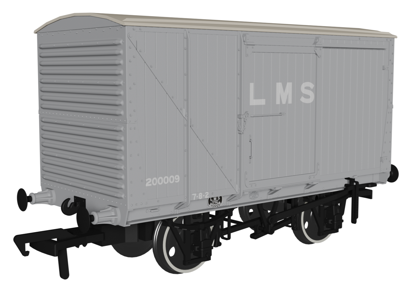 12 Ton LMS D1663 Van - LMS (pre-36) No.200009