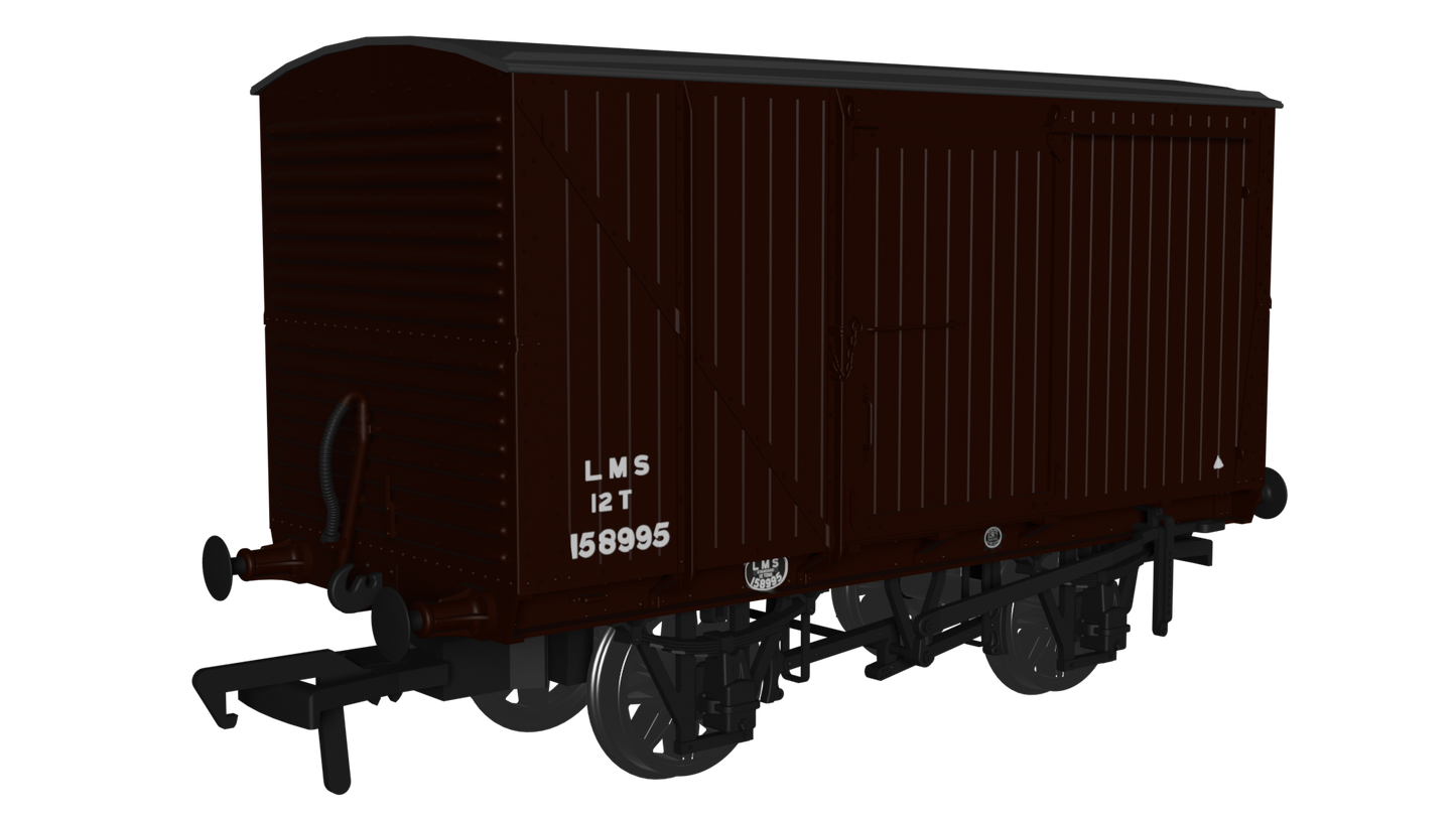 12 Ton LMS D1663 Van - LMS (post-36) No.158995