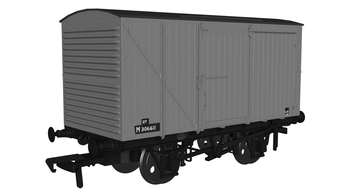 12 Ton LMS D1663 Van - BR No.M306611