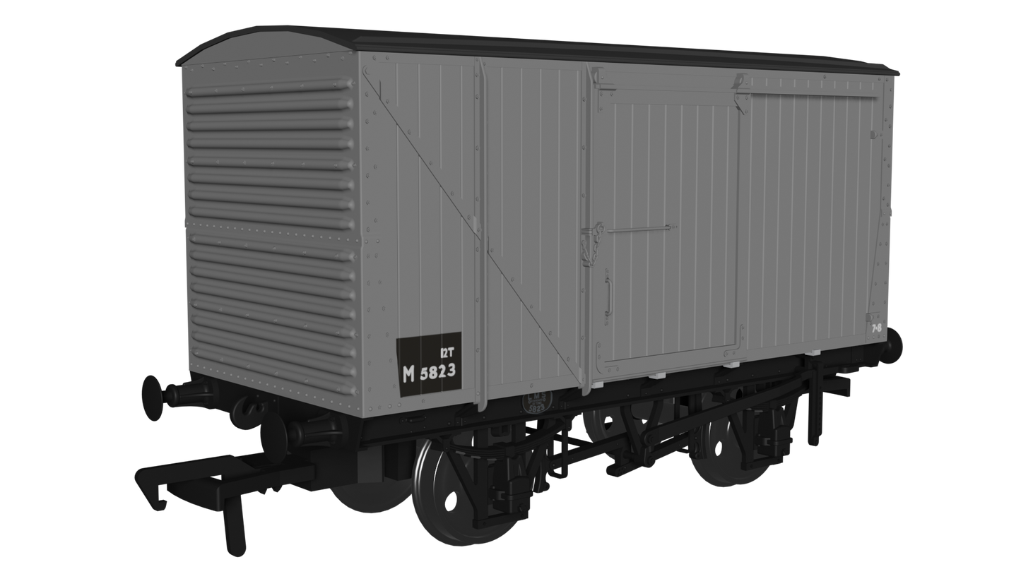 12 Ton LMS D1663 Van - BR No.M5823