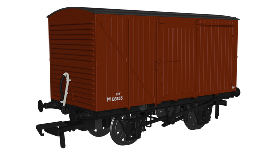 12 Ton LMS D1663 Van - BR No.M133555