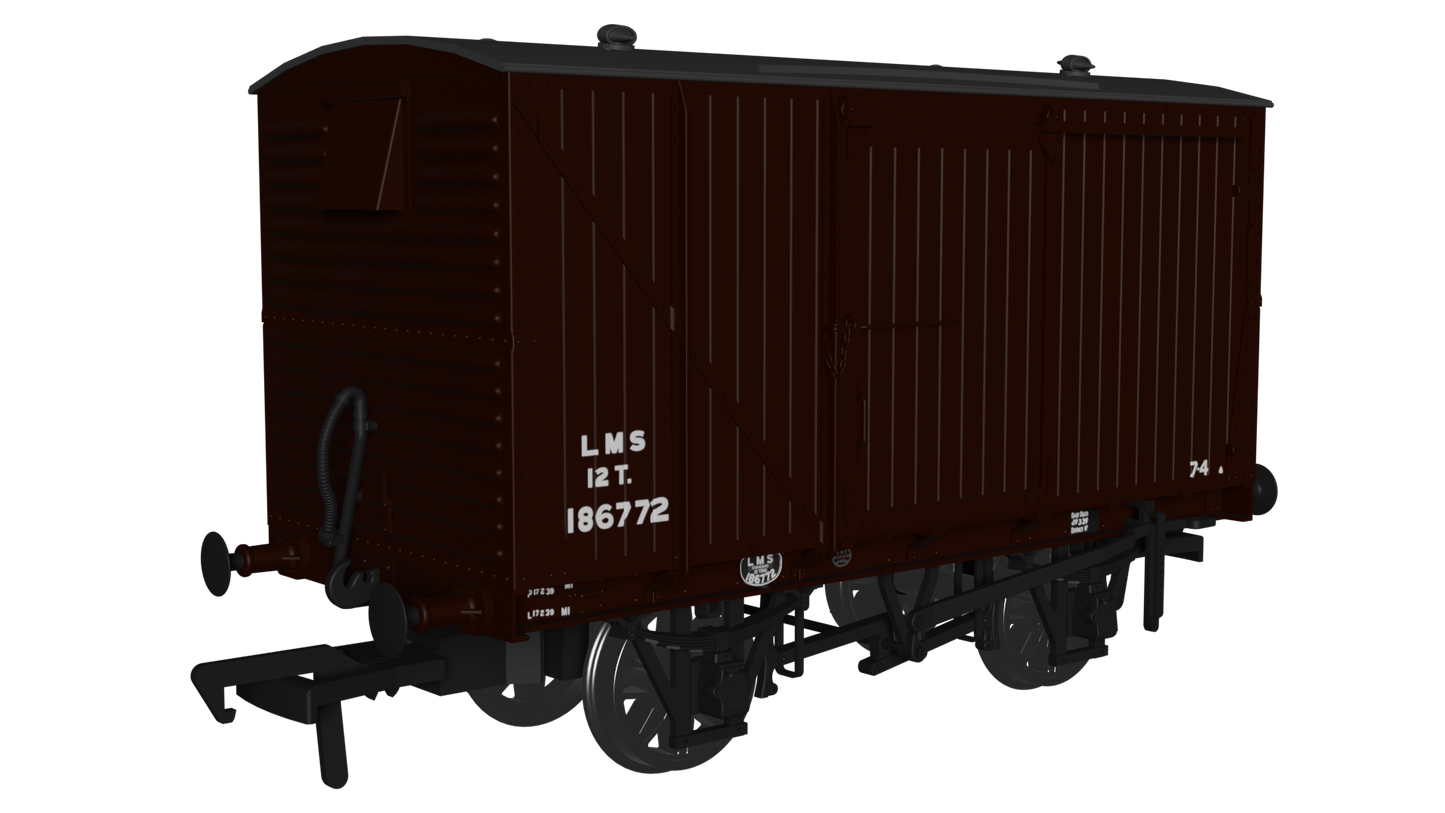 12 Ton LMS D1832A Van - LMS (post-36) No.186772