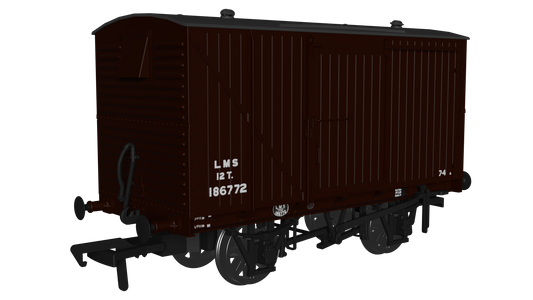 12 Ton LMS D1832A Van - LMS (post-36) No.186772