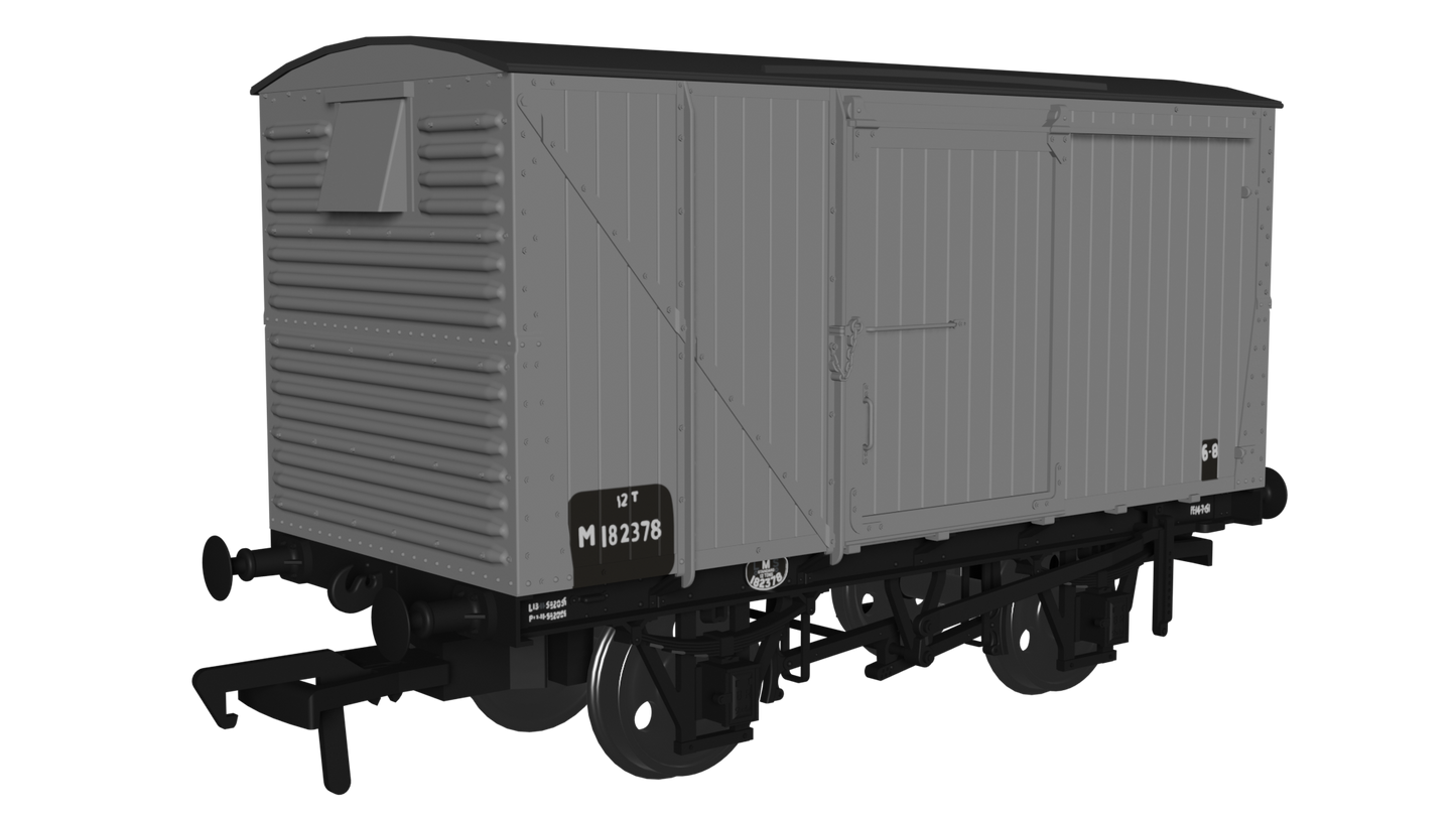 12 Ton LMS D1832A Van - BR No.M182378