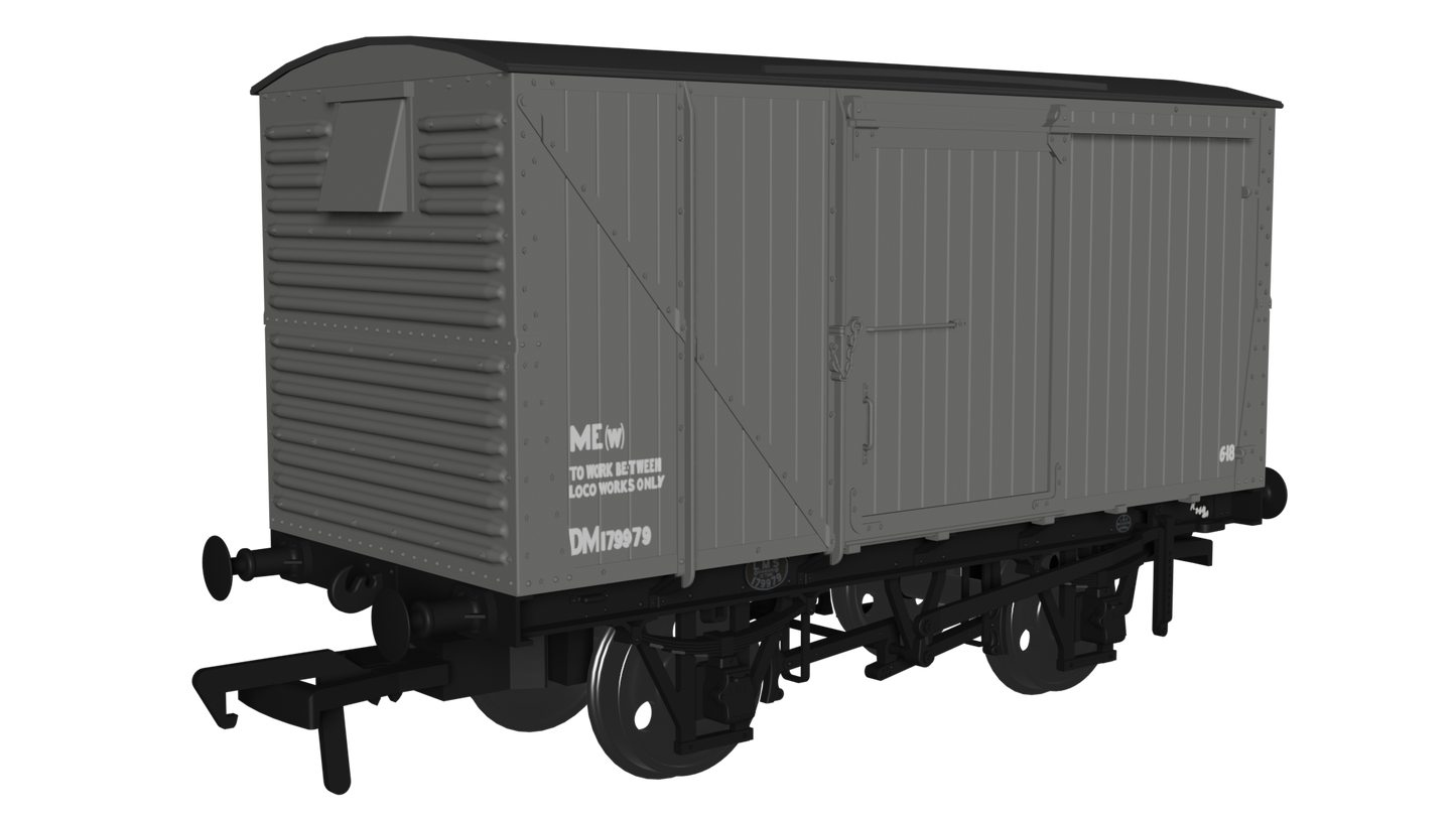 12 Ton LMS D1832A Van - BR Departmental No.DM179979