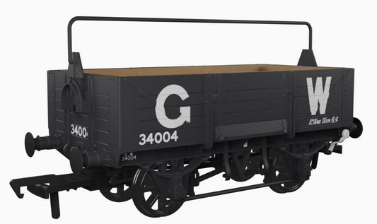 Diagram O18 5 Plank Open - GWR No.34004